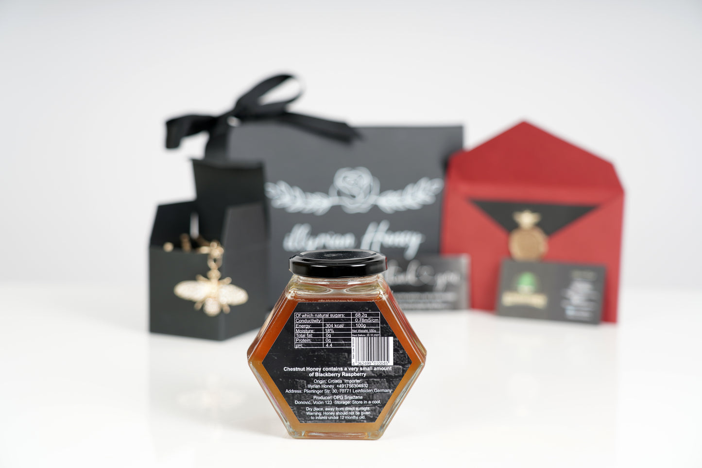 Honig, Brombeere, Himbeere, Waldbeerenglück